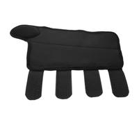 minkissy Breathable Slip on Horse Tail Bag Protector in Black, Made of Sponge and Cloth, Keeps Tail Clean and Maintains Shape, for Daily Grooming and Travel