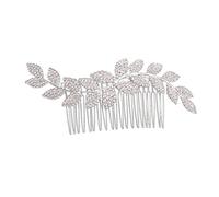 minkissy Bridal Crystal Hair Comb Wedding Hair Accessories Side Combs for Bridal and Wedding