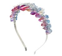 minkissy Bride Crystal Dragonfly Crown Tiara for Zinc Alloy and Natural Crystal Material Practical for Long-term Wear Unique Appearance Design for Wedding and Birthday Party