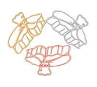 minkissy Butterfly Hair Clips Set Stylish Claw Clips Butterfly Shape Women's Hair Accessory