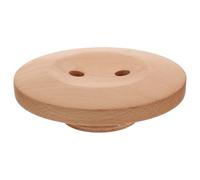 minkissy Button Shaped Wall Storage Hook Wooden Indoor Wall-Mounted Hanger Holder with Multipurpose Design and Easy Installation, Creative Simple Synthetic Material Hook for Entryway Or