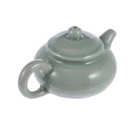 minkissy Calligraphy Water Dropper Teapot Shape Ceramic Inkstone Accessory Painting Water Container Desktop Art Supply for Chinese Calligraphy and Brush Painting