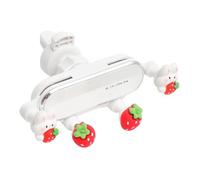 minkissy Car Air Vent Phone Holder Cute Bunny Design 2023 Zodiac Rabbit Car Mount Clip Compatible with Universal Smartphones Phone Stand Accessory for Travel and Daily Use