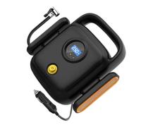 minkissy Car Tire Inflator Vehicle Air Compressor Pump with Mute Function and Easy to Store Design for Outdoor Use on Bicycles and Motorcycles Portable 120w 12v Handheld Air Pump