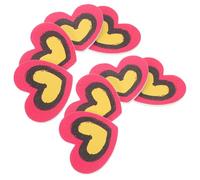 minkissy Cartoon Heart Nail Files Set 20pcs Nail Buffer Blocks Manicure Art Supply for Women Nail Shaping Tool for Acrylic Nails and Extensions