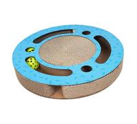 minkissy Cat Scratching Post Vertical Cat Scratch Board Kitten Scratcher Ball Floor Scratching Board Claws Scratching Ball Cat Scratching Cardboard Toys Rabbit Recliner Bed Corrugated Paper