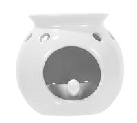 minkissy Ceramic Aroma Diffuser and Essential Oil Burner Vintage Tealight Candle Holder for Home Decor Wax Melt Warmer for Living Room Bedroom and Office Spaces