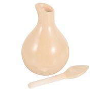 minkissy Ceramic Jar for Essential Oil Spa Aroma Bottle Saucer Mini Perfume Bottle Pot