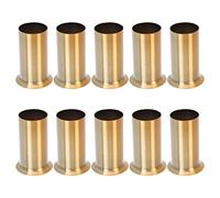 minkissy Chandelier 10pcs Candle Covers Candle Covers Sleeves Fit to Chandeliers Chandeliers Base Covers Golden 7X4CM Ceiling Branch Chandalier