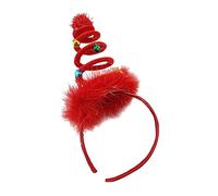 minkissy Christmas Hair Hoop 2pcs Headband Spring Design Non-deformable Ideal for Parties Carnivals Festivals