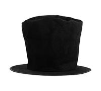 minkissy Classic Wide Brim Low Crown Costume Accessory for Unisex for Formal Events Jazz Performances and Creative DIY Styling