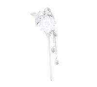 minkissy Classical Retro Tassel Hairpin for Women French Hair Pins for Buns Alloy Hair Accessories Bridal Headpiece Tiara