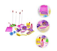 minkissy Cleaning Set Educational Pretend Play Housekeeping Kit for Boys and Skin Friendly Drop Resistant Fun Role Playing Equipment for Family Duty Learning