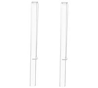minkissy Clear Acrylic Music Stand Page Clips Transparent Sheet Music Holders for Musicians Practical Windproof Book Clips for Easy Reading and Hands Playing