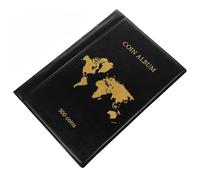 minkissy Coin Collection Album Organizer with Elegant PU Binder for Ancient Coin Storage Display Case for for Valuable Collections