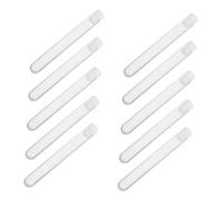minkissy Compact Lash Brush Holder Set 15pcs Plastic Test Tube Storage Case for Fluffy Wispy Lashes Mascara Applicators