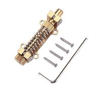 minkissy Copper Tremolo Stabilizer Kit for Guitar Durable Back Cavity Mounting Accessory Restores Tremolo to Neutral Position Enhances Attack Sustain Brown