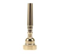 minkissy Copper Trumpet Mouthpiece for Beginners and Junior Bands Instrument Accessory for Music Learning and Performance Horn Mouthpiece for Replacement Gold Finish