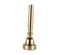 minkissy Copper Trumpet Mouthpiece Golden Brass 5c Size Replacement Trumpet Part Accessory Sturdy Construction without Burr for Beginners and Professional Players