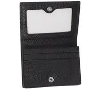 minkissy Creative Bi Fold PU Wallet for Men Multi Card Holder with Buckle Zipper Closure for Office Daily Use Design for Credit Id Cash Storage
