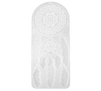 minkissy Creative Dream Catcher Mold for DIY Resin Crafts Silicone Wind Chimes Mould with Easy to Demold and Clean Features, for Making Hanging Ornaments