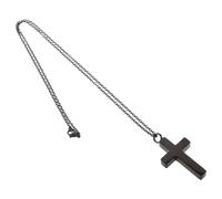 minkissy Cremation Cross Necklace for Ashes Openable Stainless Steel Urn Locket Pendant Memorial Keepsake Jewelry for Human Pet Ashes Symbol of Faith and Hope