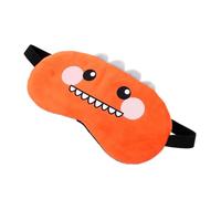 minkissy Cute Cartoon Sleeping Eye Mask Lightproof Eye Protection Cover Comfortable Cloth Sleep Mask for Women for Travel Afternoon Naps Durable Breathable Design Dinosaur