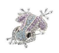 minkissy Cute Frog Brooch for Women Enamel Lapel Pin Backpack Decoration Unique Pin for Clothing Scarf and Suit Accessories Creative Fashion Jewelry
