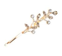 minkissy Cute Hair Pins Metal Hair Clips Branch Rhinestone Accessories Versatile Use