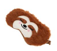 minkissy Cute Monkey Plush Eye Mask Kawaii Sleeping Mask for Light Blocking Travel for Comfortable Naps and Relaxation Soft Plush Material Portable Design