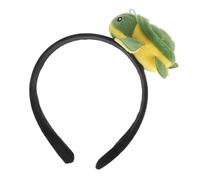 minkissy Cute Turtle Plush Headband for Ocean-themed Parties Comfortable Hair Accessory for Boy Girl and Adults Adorable Sea Animal Design for Makeup and Costume Events