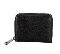 minkissy Degaussing Card Holder Pu Leather Material Featuring Multi-Pockets Secure Zip Closure for Daily Use to Protect Your Credit Cards and Cash