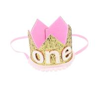 minkissy Delicate Crown Headband Birthday Party Supply Lightweight Comfortable Decorative Tiara for Boys Special Occasion Photo Prop