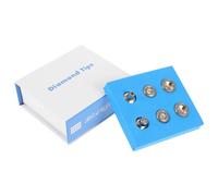 minkissy Diamond Micro- Head Scrub Replacement Tips Removal Microscopic Tip Face Microdermabrasion Diamond Microscopic Accessory Tool Facial White