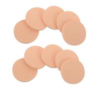 minkissy Disposable Round Makeup Sponge Puff 60pcs Foundation Sponge for Liquid Makeup and Powder for Concealer and Setting Portable Box for Travel and Home Use