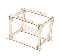 minkissy DIY Newton's Cradle Science Experiment Kit of Physics Props for Hands Learning Office Desk Decoration and Understanding Momentum and Energy Principles