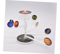 minkissy DIY Nine Planet Solar System Model Educational Science for Space Exploration Kit to Enhance Astronomy Knowledge and Analytical Skills