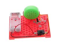 minkissy DIY Scientific Sound Light Alarm Kit for Easy Assembly Educational Hands Sound Alarm Model Stimulates Curiosity and Analytical Skills Random Color Random Color