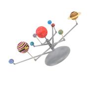 minkissy DIY Solar System Planetary Model Kit for Kids Educational Astronomical Toy Assemble 9 Planets Interactive Features Science Experiment for Children