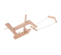 minkissy DIY Wooden Chinese Farm Tool Model for Educational Farming for Assembly Hands Agricultural Learning Kit Wood Craftsmanship Creative DIY Plow Prop