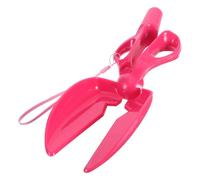minkissy Dog Pooper Scooper Scissor Clamp Type Wear-resistant Poop Picker Pet Accessory for Outdoor Walks and Household Waste Pickup Random Color