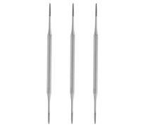 minkissy Double Ended Toe Cleaning Tool Stainless Steel Ingrown Toenail File Pedicure Manicure Nail Care Instrument for Home Salon Use