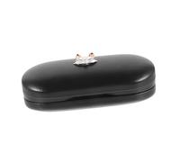 minkissy Double Layer Eyeglass Case Soft Lined Glasses Holder Strap for Multiple Glasses Compact Leakproof Travel Accessory