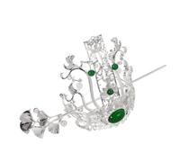 minkissy Dragon and Phoenix Hair Crown Chinese Style Hairpin Decorative Hairpin Hanfu Accessory
