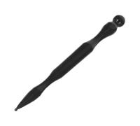 minkissy Dual Head Buffalo Horn Acupuncture Pen Portable Facial Reflexology Tool for Deep Tissue Massage and Pressure Point Therapy Skin-Friendly Manual Acupressure Pen for Ear Face and