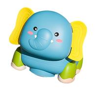 minkissy Early Educational Crawling Elephant Shape Crawling Trainer for Motor Skill Development Creative Cartoon Design Encouraging Physical Coordination and Play for Newborns