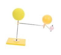minkissy Earth Moon Sun Simulator Model Educational Science Astronomy Demo for Classroom Learning Gear Driven Motion Demonstrates Daylight Seasons and Lunar Phases Random Color