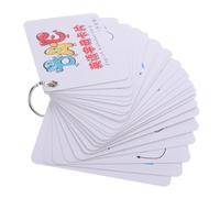 minkissy Educational Alphabet Flash Cards for Ages English Letters with Phonetic Symbols Cognitive Development Learning Tool for Early Childhood Education