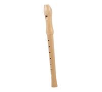 minkissy Eight Hole Soprano Recorder for Wooden Musical Instrument for Beginners Durable Lightweight Flute with Precise Sound for Home Practice and Music Lessons