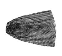 minkissy Elastic Fishnet Headscarf Evening Party Headbands Women's Mesh Headband Head Wrap Elastic for Women 1920s Disco Party Favor Festive Hair Headpieces Rhinestone Black